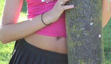 Just Sasha tight belly