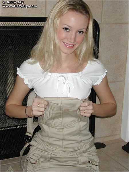 Dirty Aly cute blond