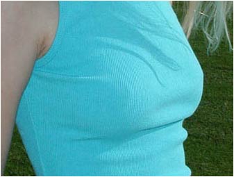 Dirty Aly firm breasts