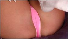 Mandy Lightspeed girl cum filled panties
