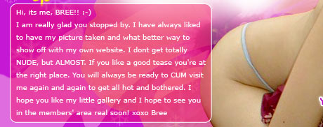 Hi, it's me, bare Bree!! :) I am really glad you stopped by.