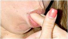 Hot Haley finger fucking