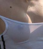 Wild Eva erect nipples